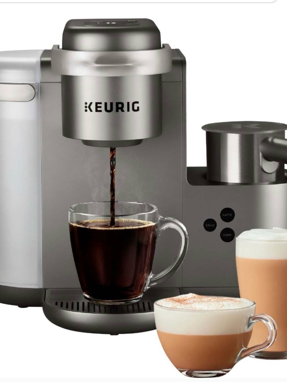 Used Keurig Silver Single-Serve Coffee & Latte System
